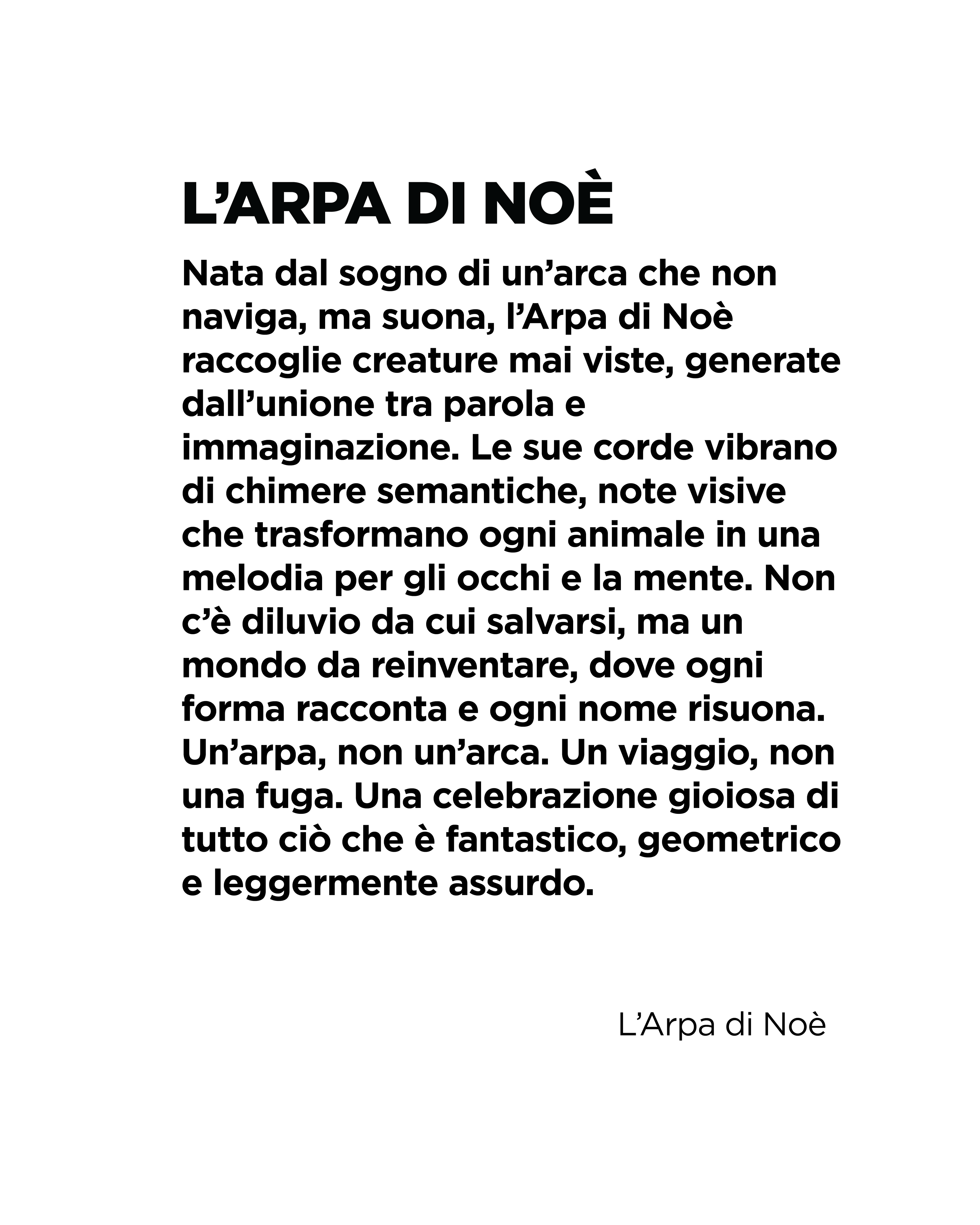 L'Arpa di Noè